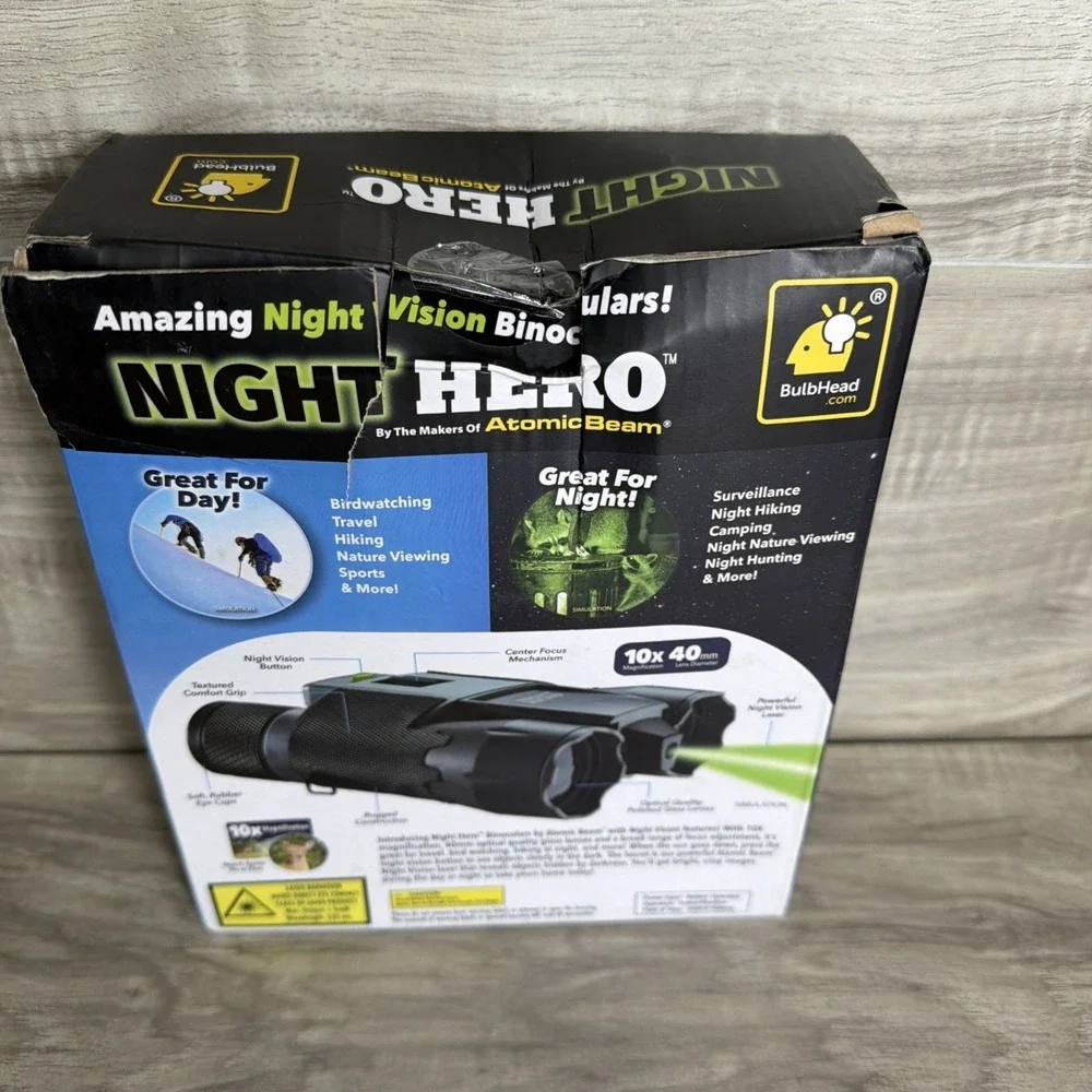 Atomic Beam NIGHT HERO Official Night Vision Binocular